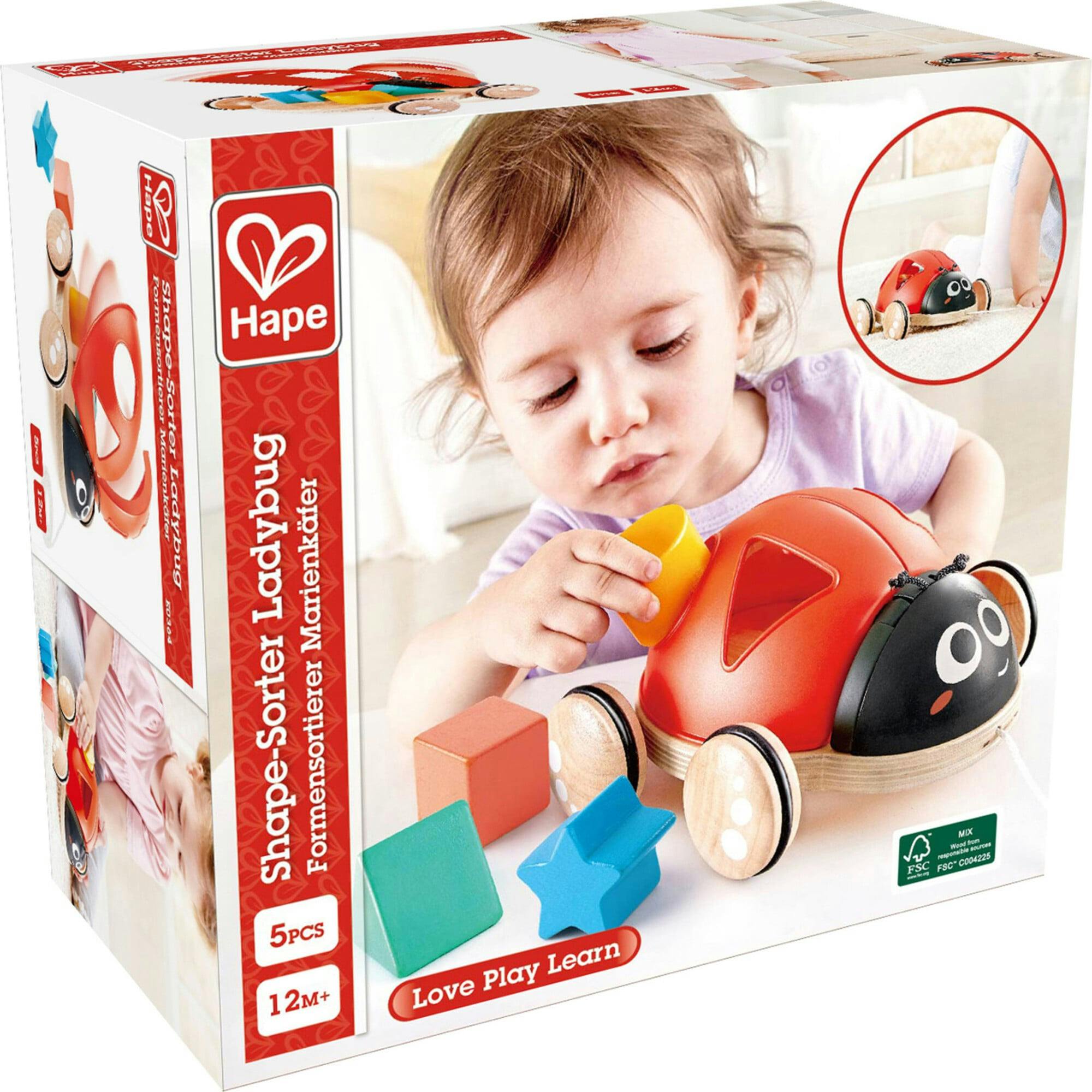 S Sorter Pull-Along Wooden Toddler Toy
