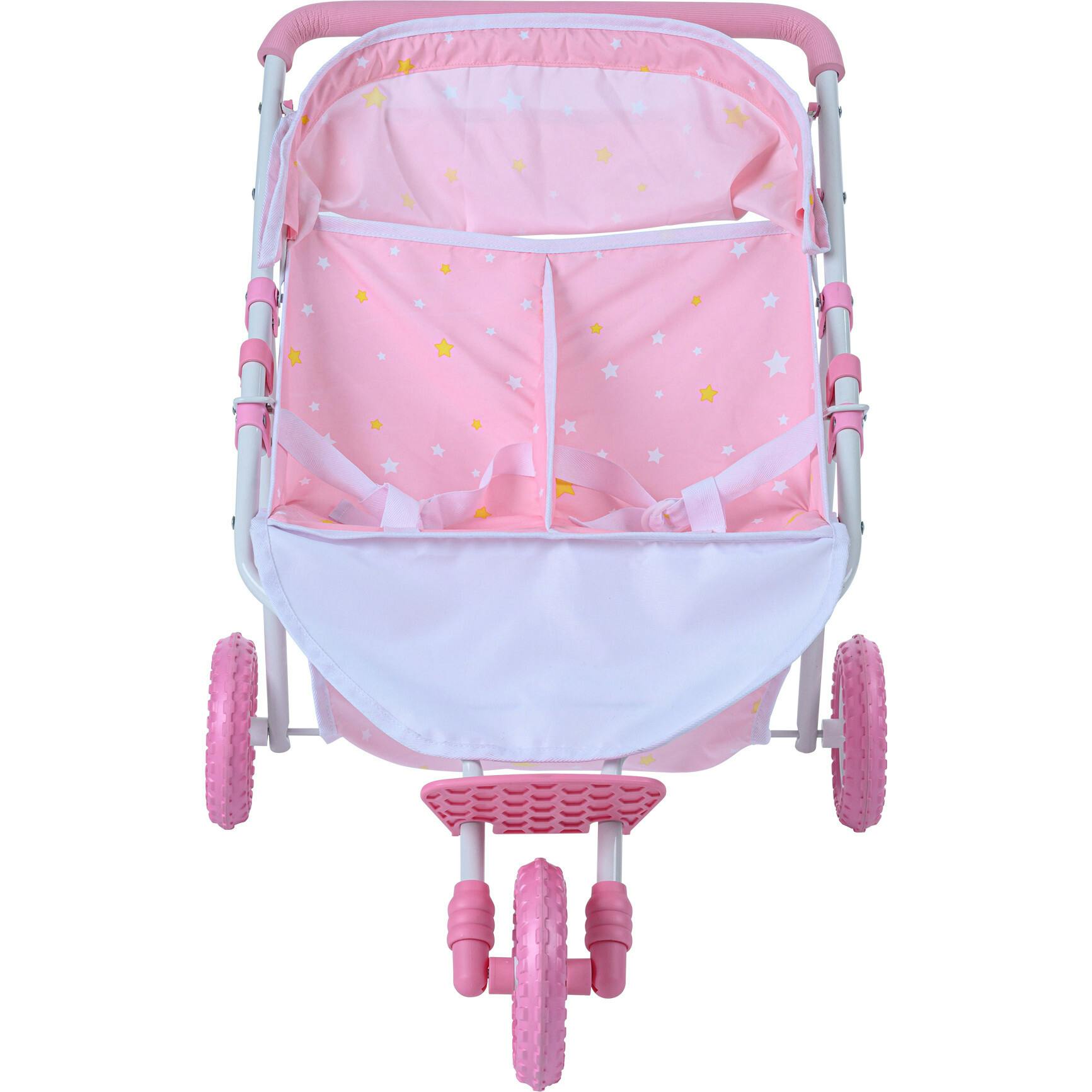 Stars Princess Deluxe Baby Doll Stroller