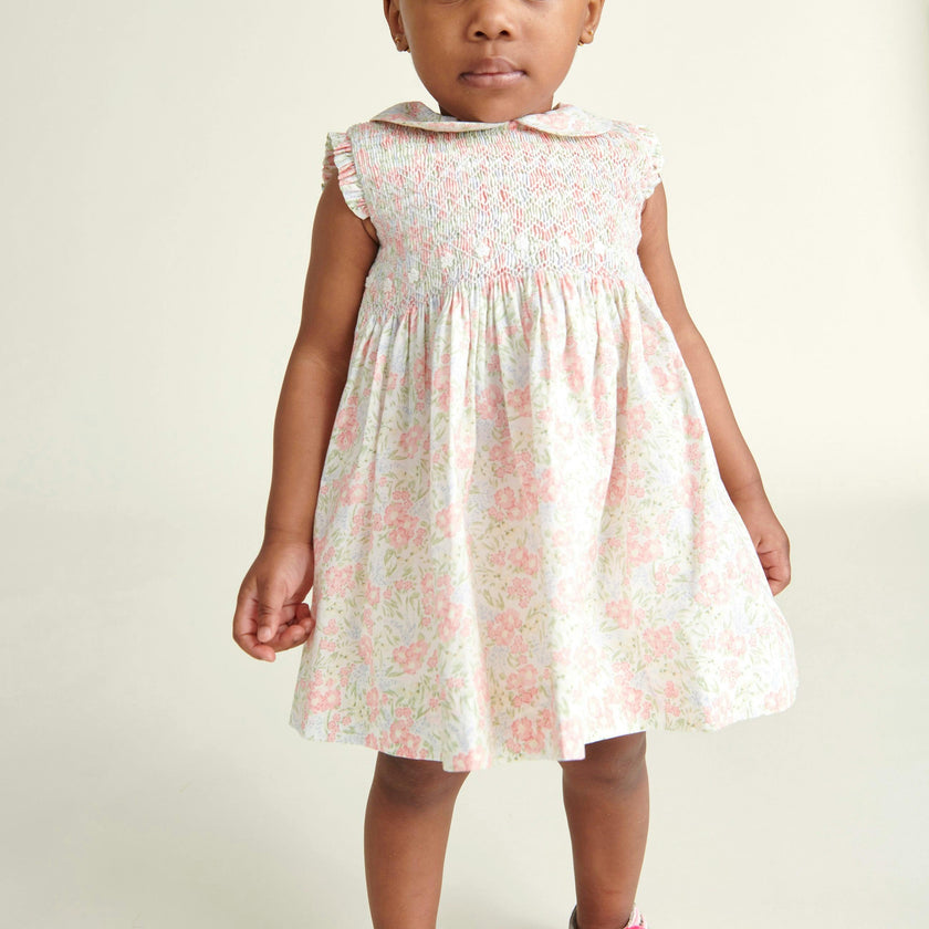 Hand-Smocked Baby Dress Tansy