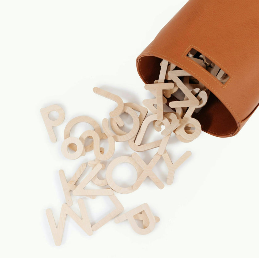 Wooden Alphabet Letters