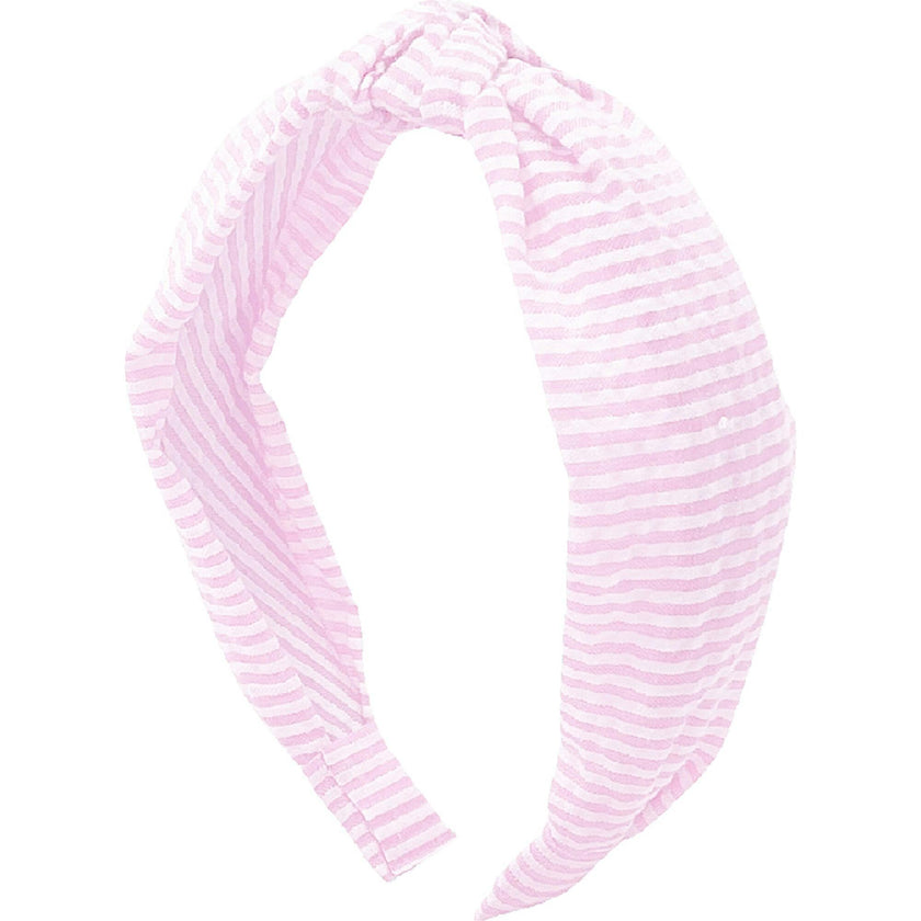 Seersucker Knot Headband