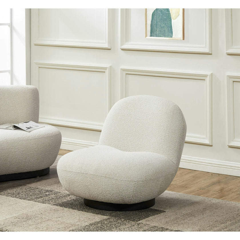 Stevie Boucle Accent Chair