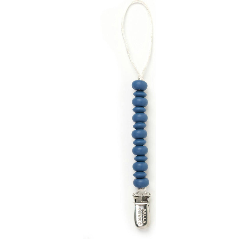 Navy Pacifier Clip