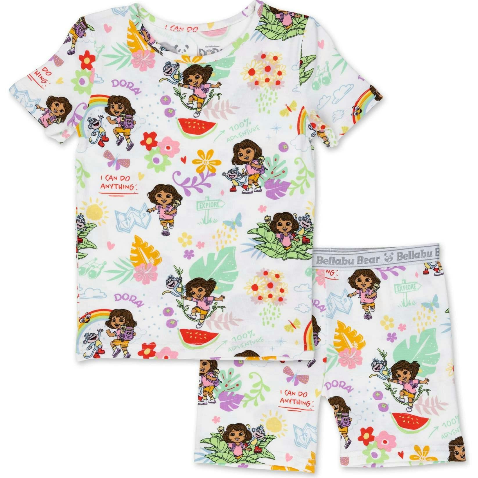 Dora: Tropical Dreams Bamboo Kids Pajama Short Set