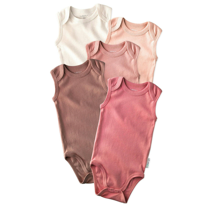 SAM 5-Pack Sleeveless Bodysuits