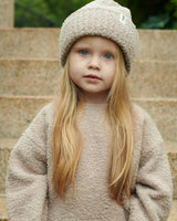 Ribbed Beanie - Fuzzy