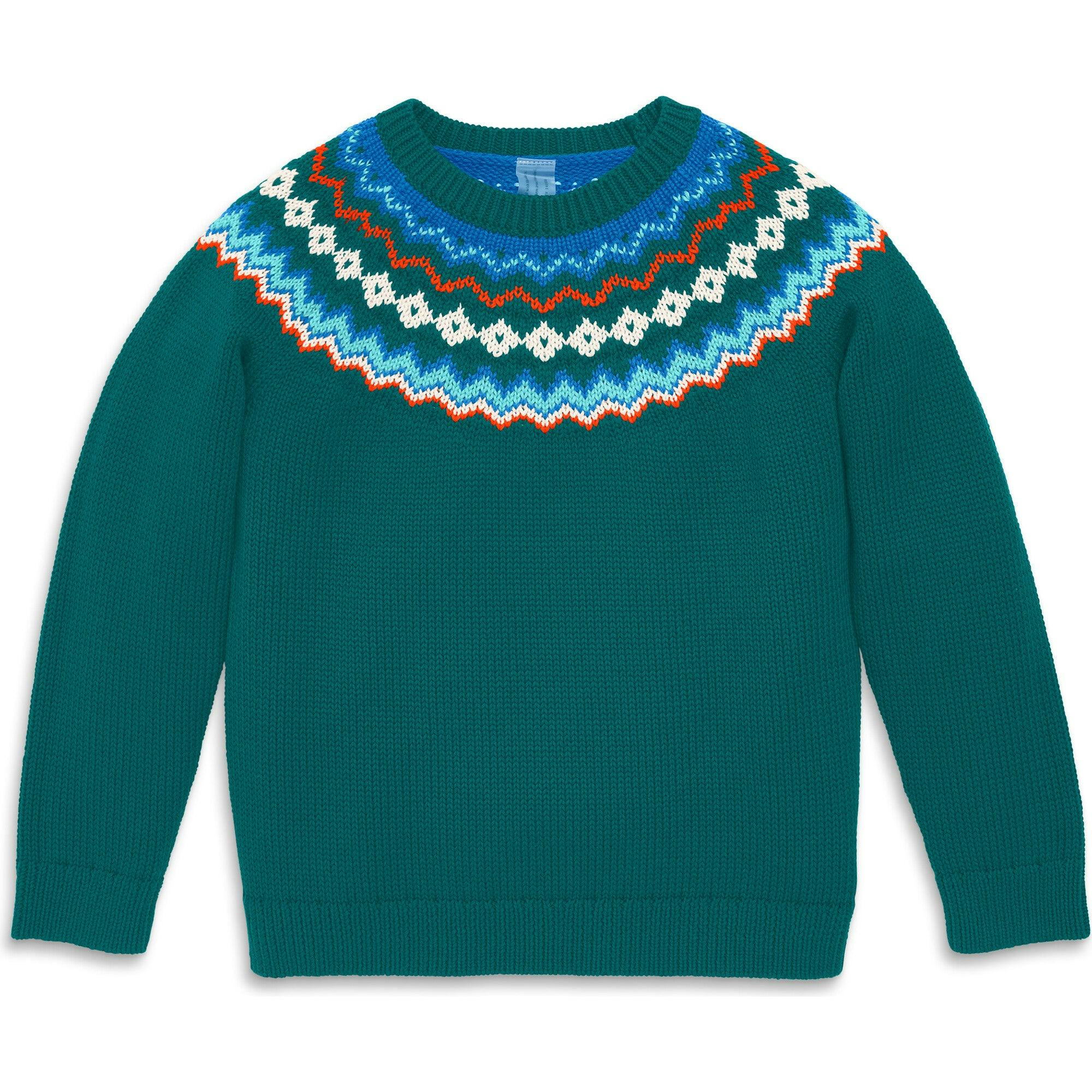Kids fair isle sweater