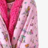 Mermaid Lagoon Bamboo Sherpa Blanket