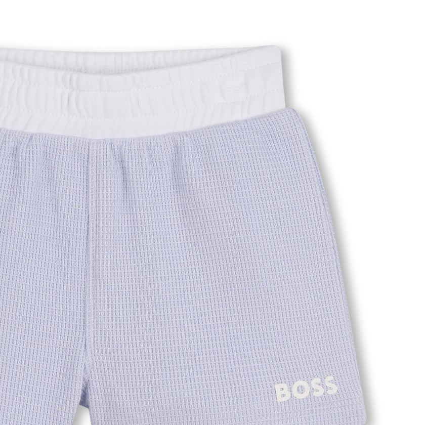 Light Blue Polo Baby Set