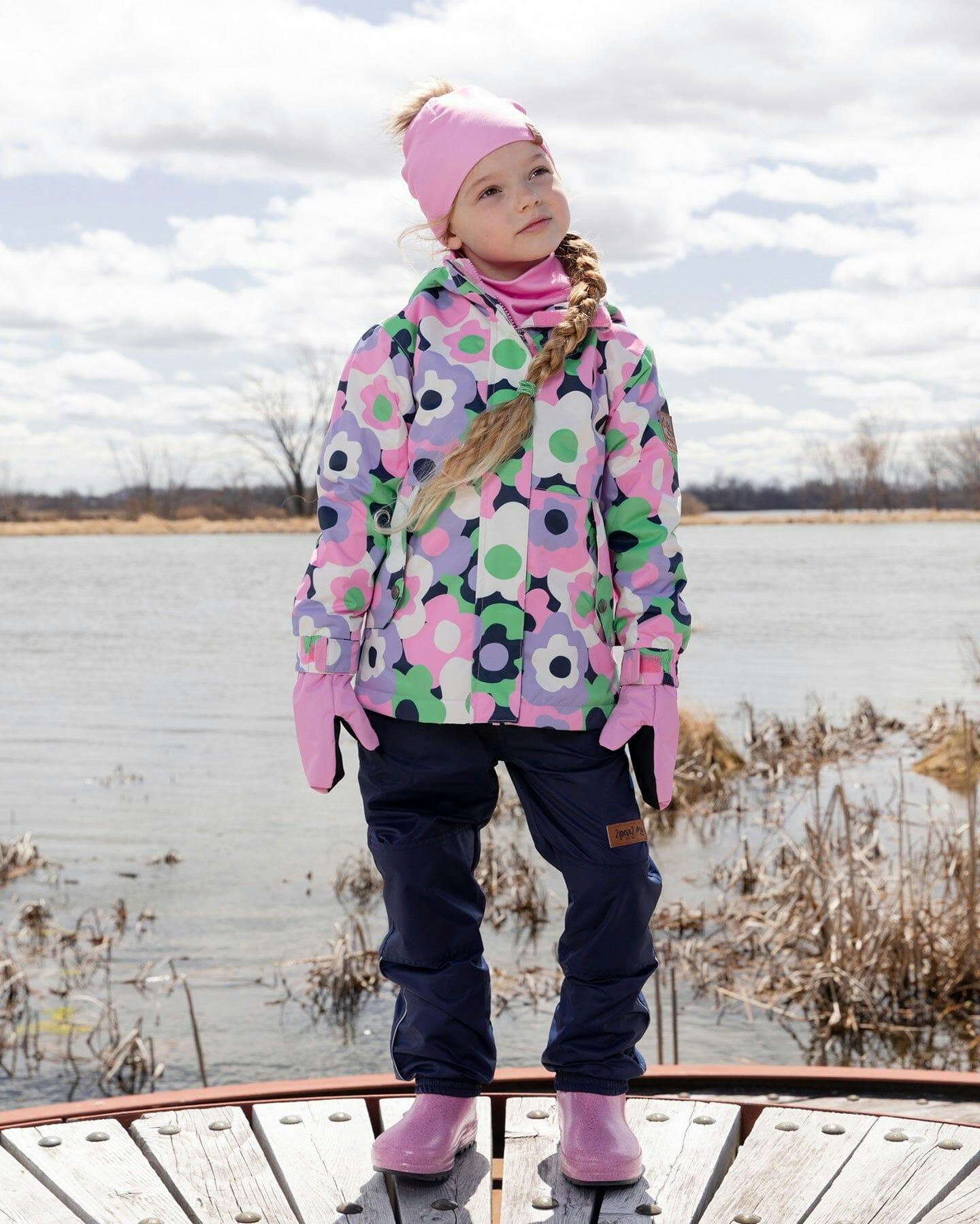 Two-Piece Mid-Season Outerwear Set