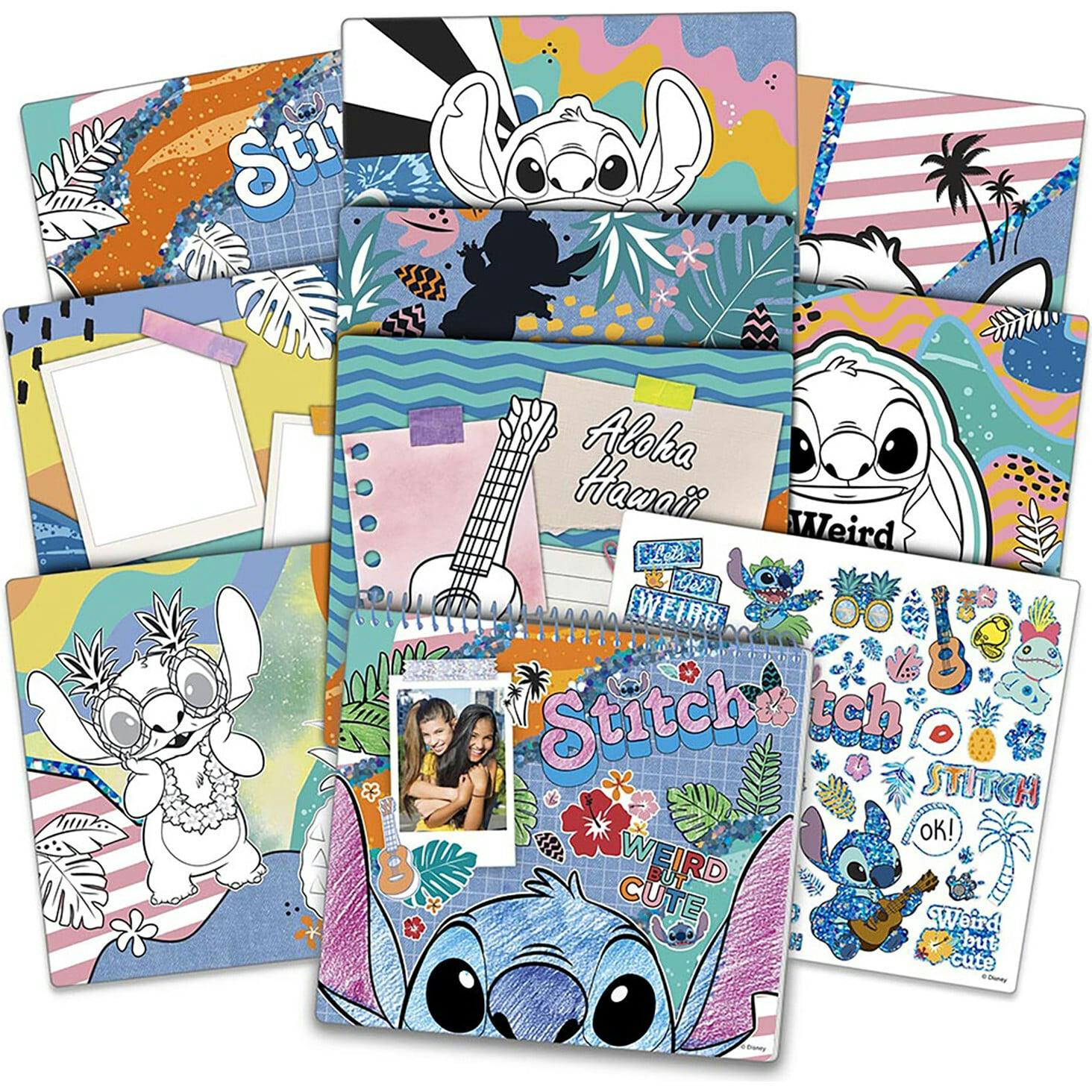 Disney Stitch: Color & Collage Design Set