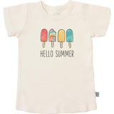 graphic tee | hello summer