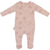 Soft Roses Footie and Beanie Set