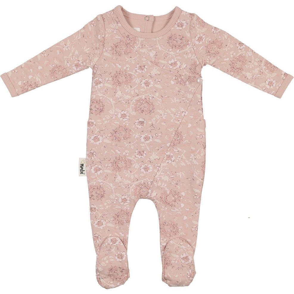 Soft Roses Footie and Beanie Set