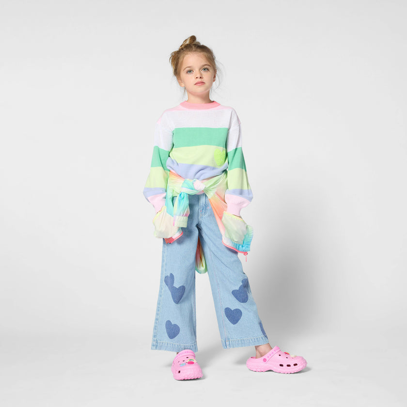 Multicolored Stripe Sweater