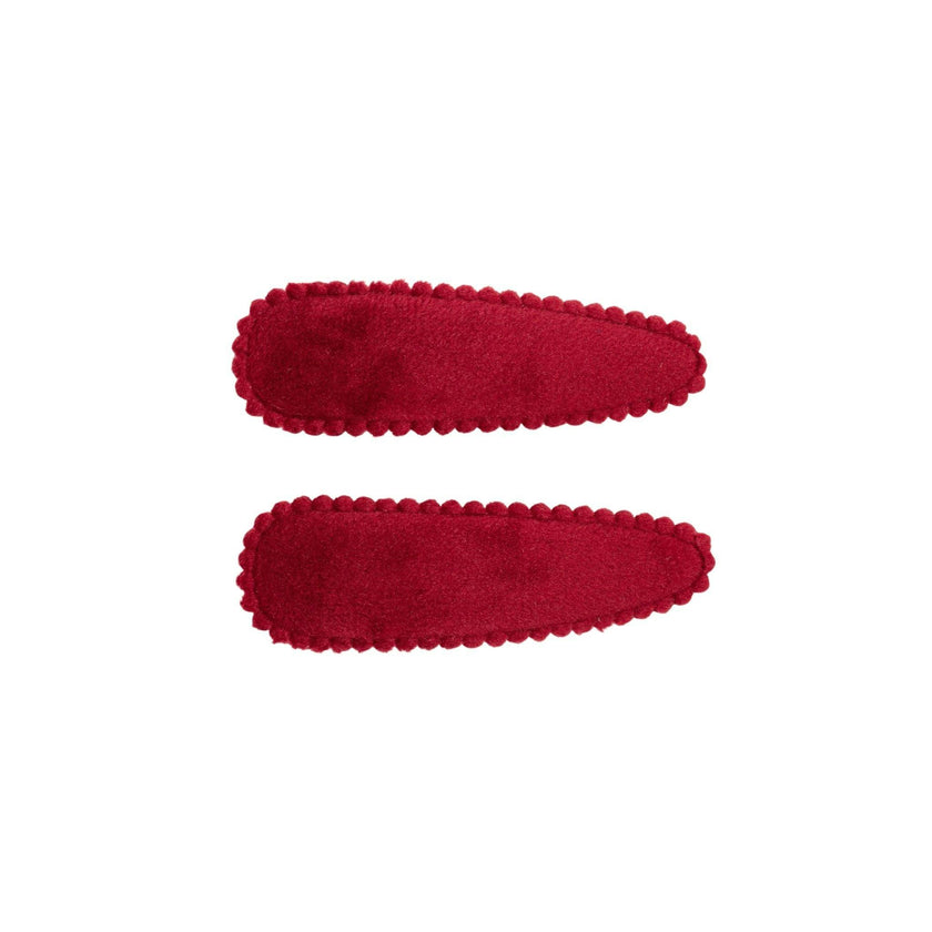 Signature Velvet Covered Snap Clip Set