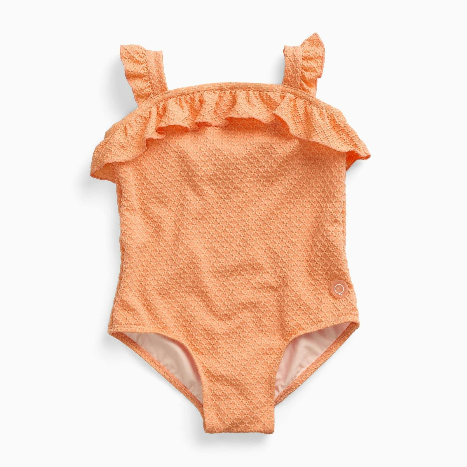 Coral Tide Frilled Swimsuit