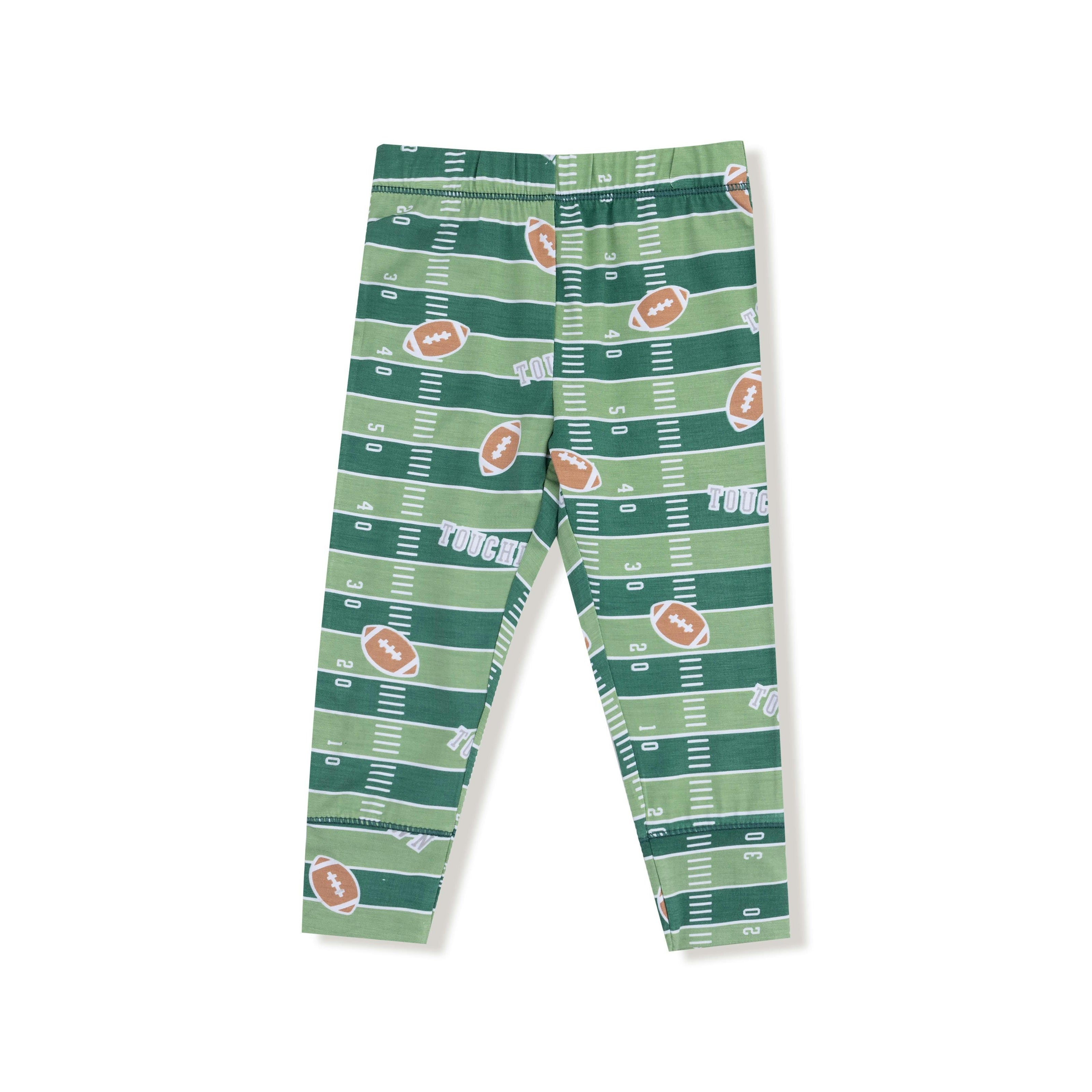 Football Field - Glow in the Dark - Long Sleeve Loungewear Set