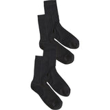 Women's Classic Silky Rib Crew Socks