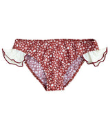 Nora Swim Pants Terracotta Shell Print