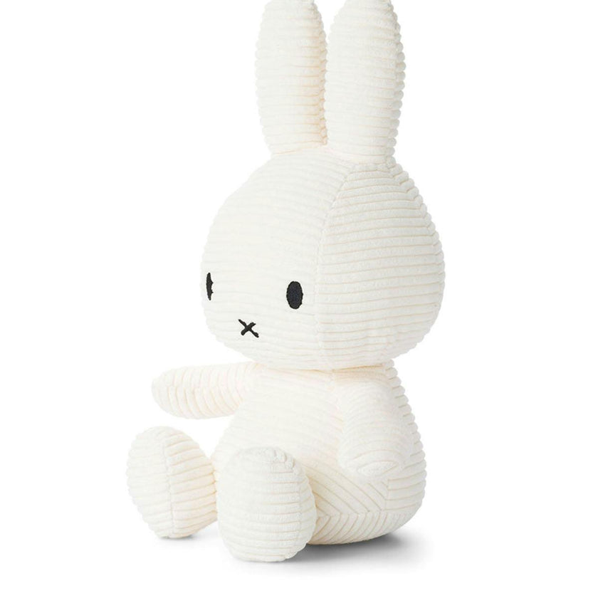 Plush Miffy Corduroy Offwhite 13"