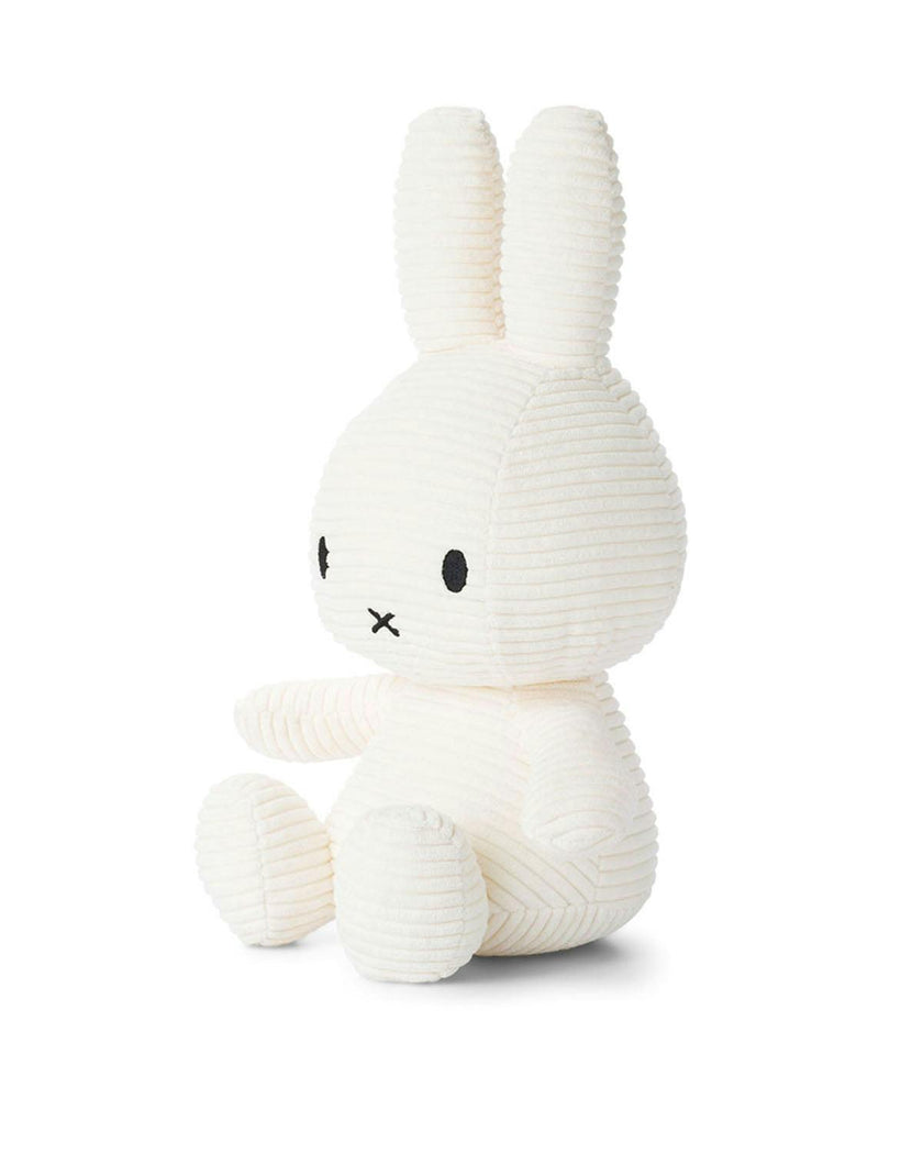 Plush Miffy Corduroy Offwhite 13"