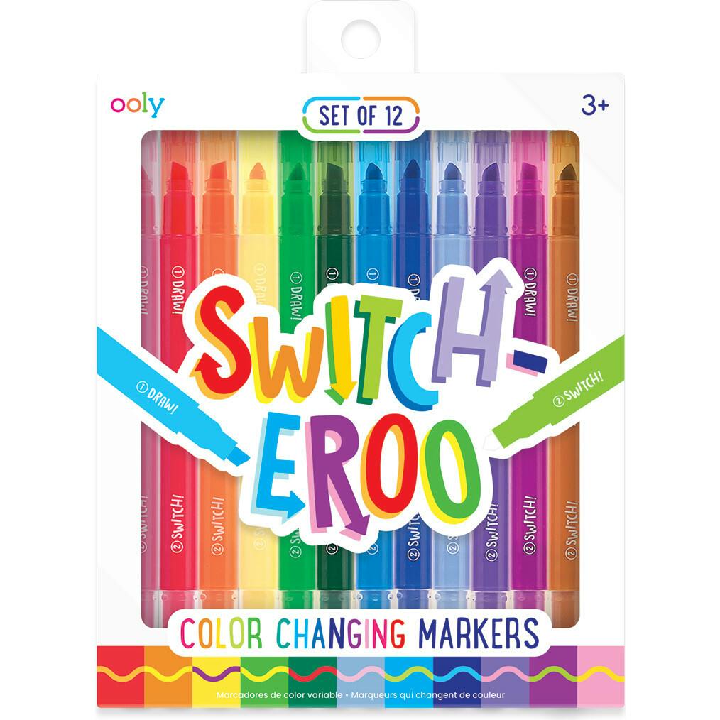 Switch-Eroo Color Changing Markers - Classic - Set of 12