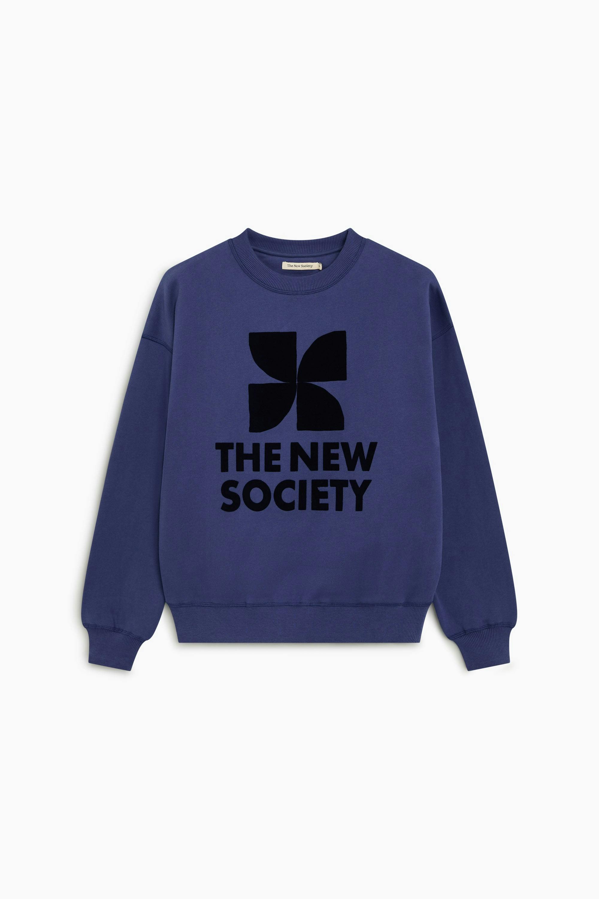 TNS Logo Woman Sweatshirt Blue Depghts