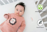 Babyletto Pure Core Mini Crib Mattress | Hybrid Quilted Waterproof Cover | Lightweight