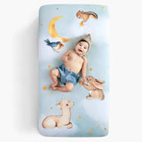Goodnight Wonderland Standard Crib Sheet