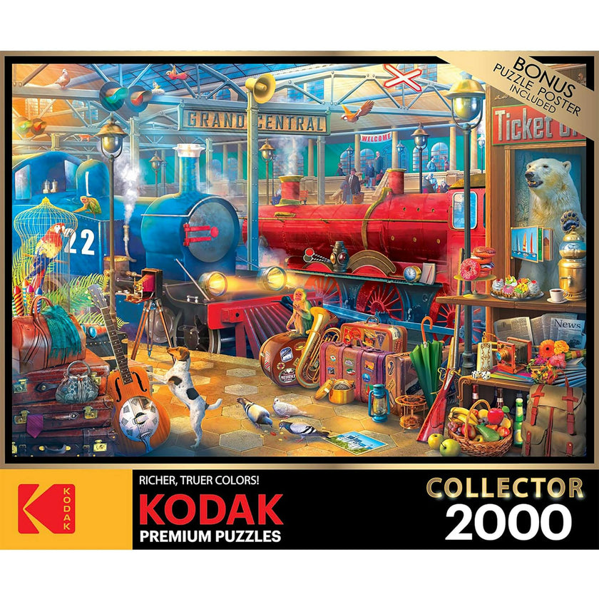 RoseArt: Train Station - 2000 Piece Puzzle