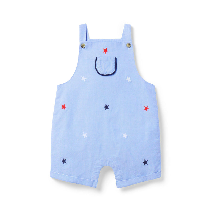 Baby Embroidered Stars Overall