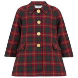 Islington Girls Coat - Classic Tartan