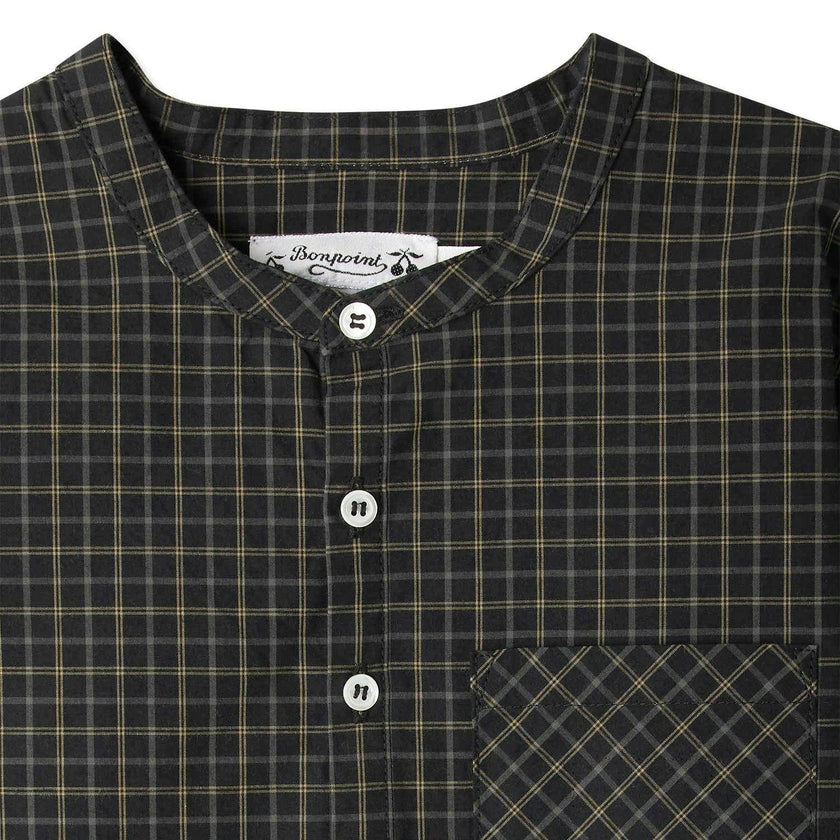 BONPOINT Artiste Black Checked Shirt