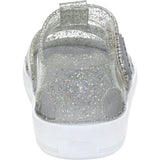 Elite Glitz Jelly Shoes in Silver