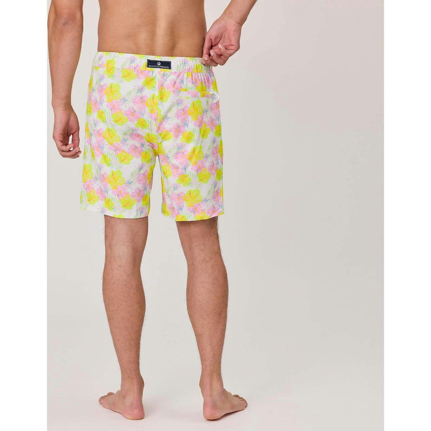 Mens Aloha Vacay Recycled Swim Short