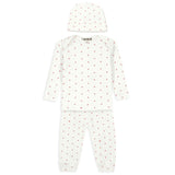 BONTON Tino Star Pajamas - Star Print Rose