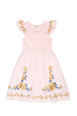 Mini Hattie Dress in Embroidered Spring Floral