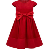Florence Velvet & Satin Bow Party Dress