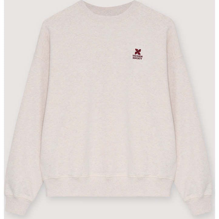 TNS Logo Woman Sweatshirt Group 3 Sand Vigore