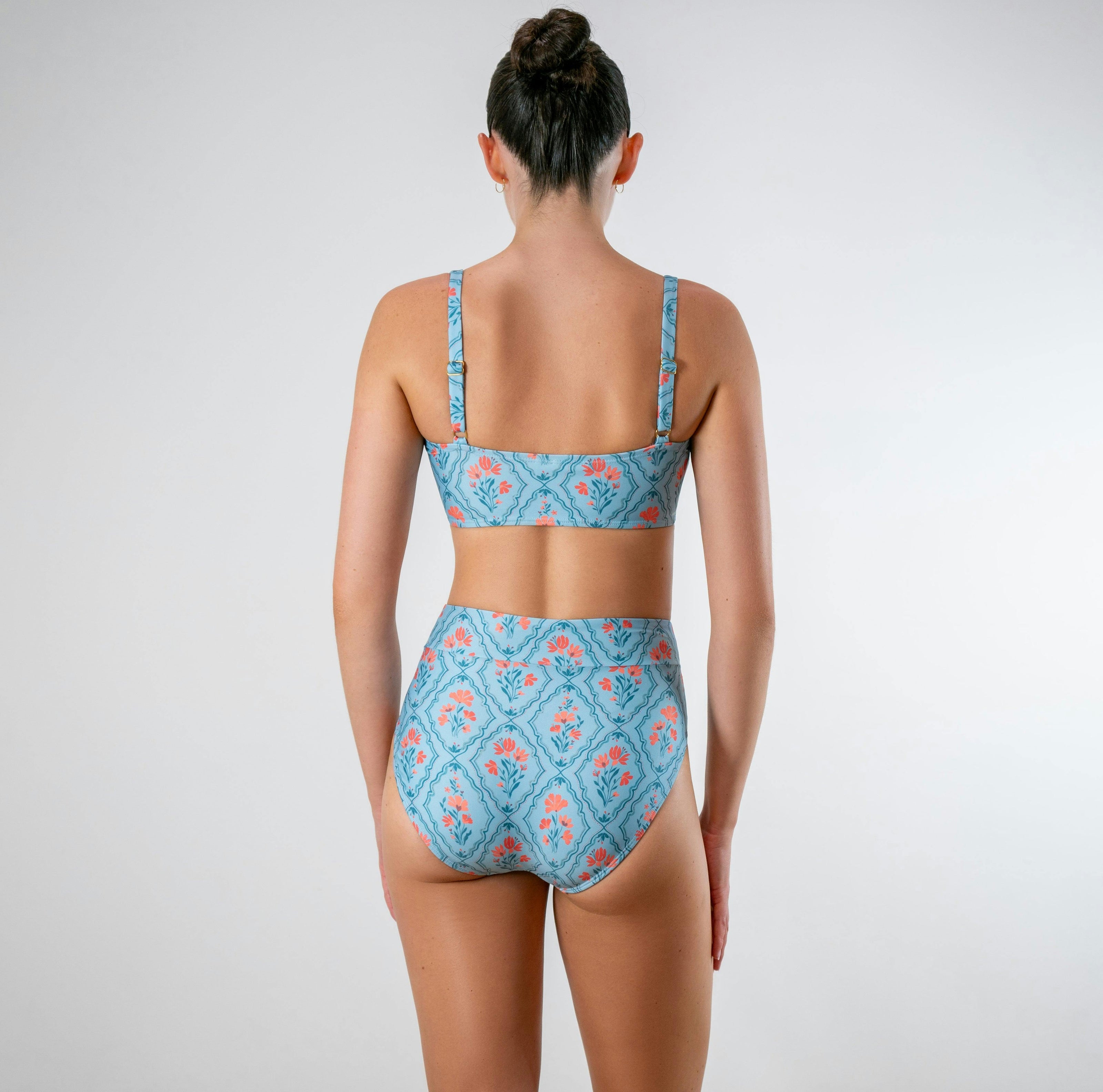 Lucia Bralette Swimsuit Top - Wallpaper