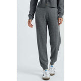 Wool Cashmere Cuffed Joggers