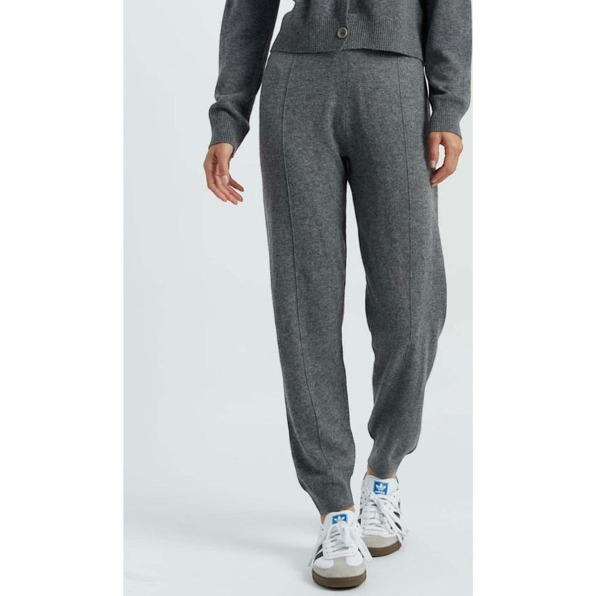 Wool Cashmere Cuffed Joggers