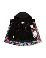 Two Piece Play Snowsuit Black Zebra Print With Black Pants