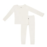 Long Sleeve Pajamas in Oat