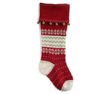 Nordic Stocking with Mini Poms