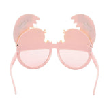 Packed Party Peek-a-Boo Chick Novelty Glasses - Pink Frames with Glitter Chick and Pastel Egg Details, Pink Lenses, and Peep This Gold Text, 5.9x3.5 Inch