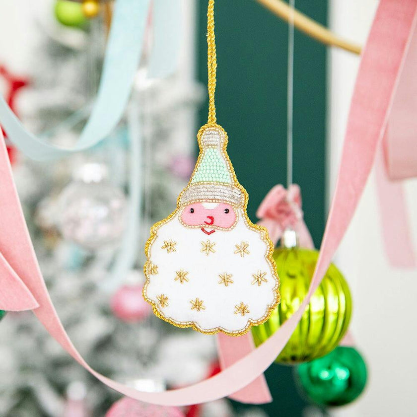 Santa Christmas Tree Ornament