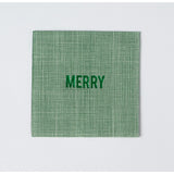 Merry Disposable Cocktail Napkin