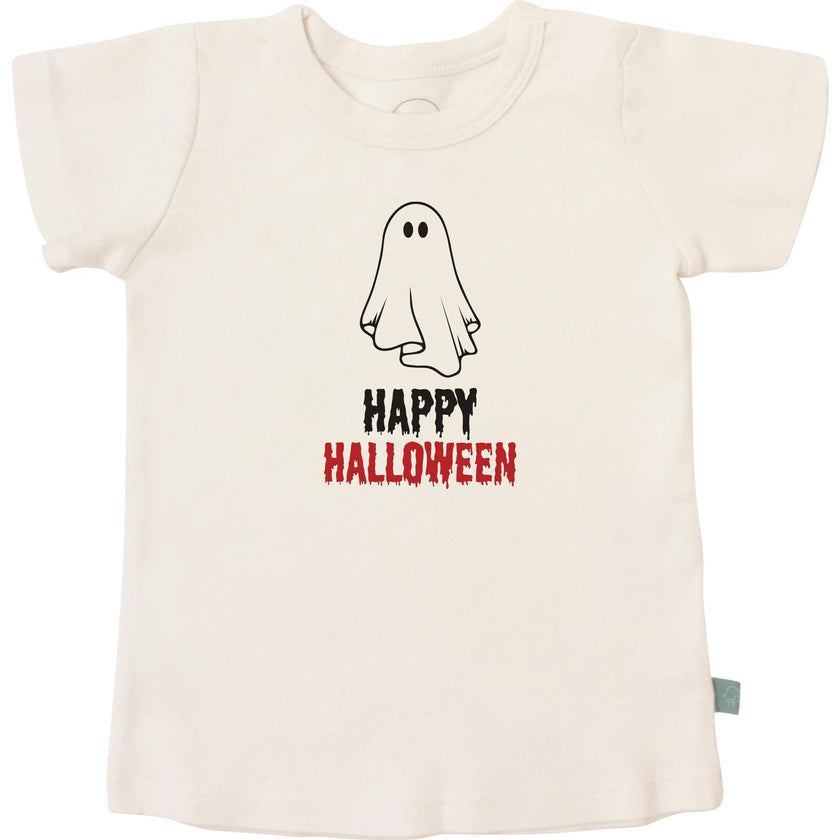 graphic tee | happy halloween ghost